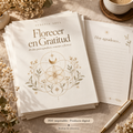 Florecer en Gratitud | Diario de gratitud guiado de 30 días para principiantes· PDF imprimible